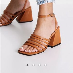 Strappy brown ASOS sandals - 11